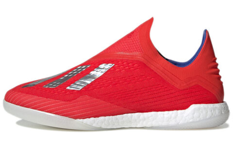 Adidas X 18+ IC/in Indoor Abrasion Resistant Abrasion Resistant Soccer Shoes Men’s Red