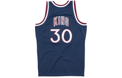 Mitchell Ness Basketball Jersey Men’s Royal Blue
