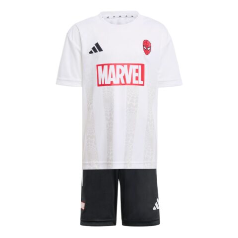 Adidas x MARVEL/, Casual Sportswear Climacool 2 Piece Set White/Black Kids'