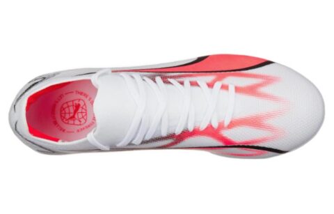 PUMA Ultra Match AG Artificial Ground HG Hard Ground Soccer Shoes Men’s White Pink