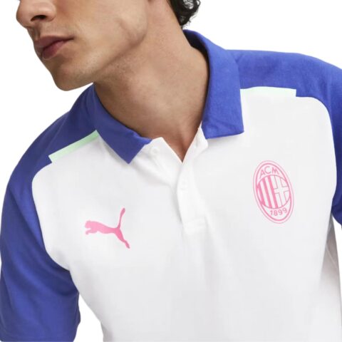 PUMA x AC MILAN , LIANMINGKUAN Soccer Jersey Men’s White Blue