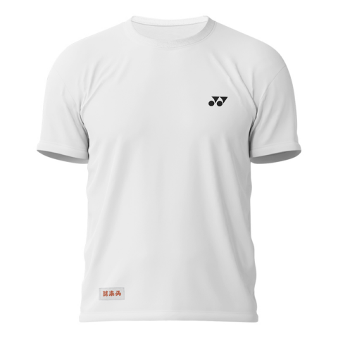 YONEX Badminton Jerseys Unisex White Crew Neck Moderate
