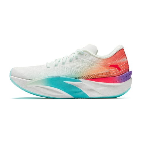 Anta C202 6.0 Slip Resistant, Abrasion Resistant, Breathable Low top Running Shoes Women's White Green Orange