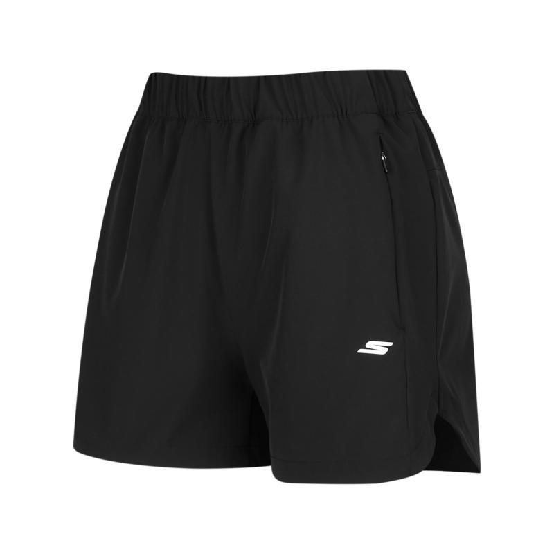 Skechers Basic Sports Collection Casual Shorts Women's Carbon Black