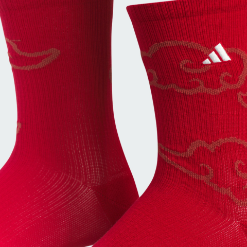 Adidas Crew Socks Unisex 1 Pack Energy Red/Jade White/Soft Red