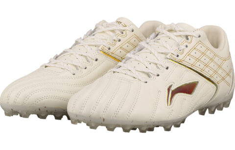 Li Ning Iron MG Multi Ground Artificial Turf Soccer Shoes Men’s White