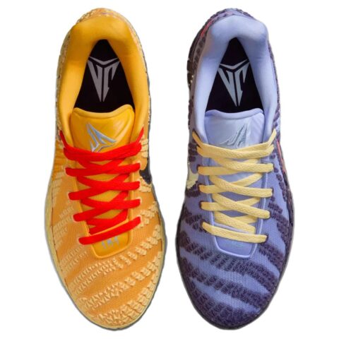 Nike Ja Morant 3 Basketball Shoes Men’s Blue Yellow Asian Version