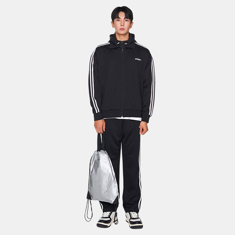 Nerdy Casual Sportswear Unisex Black