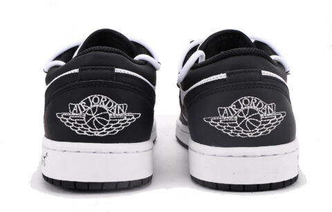 Jordan Air Jordan 1 Low top Vintage Basketball Shoes Men’s Black White