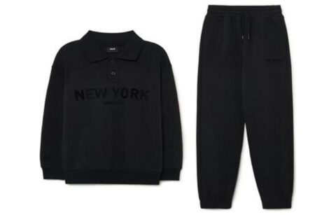 MLB Kids Casual Sportswear Polo Collar Moderate