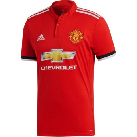 Adidas Soccer Jerseys Men's Red Moderate Straight Fit