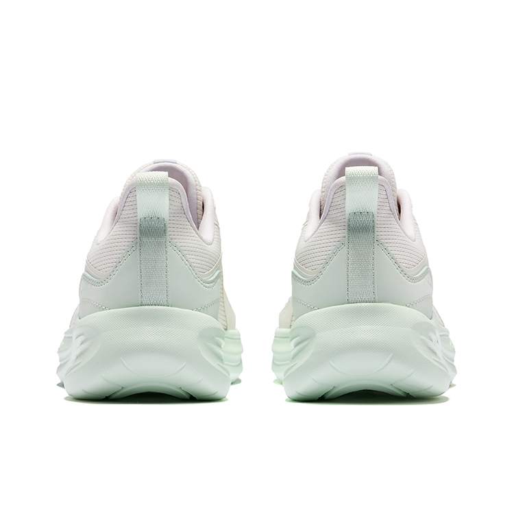 Erke Cushioning Breathable Low top Casual City Commuting Running Shoes Women’s Microcrystal White Purified Water