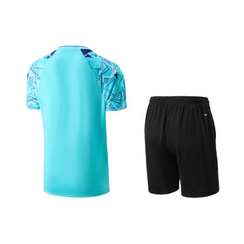 Li Ning Badminton Collection Casual Sportswear Unisex Light Azurite/Black