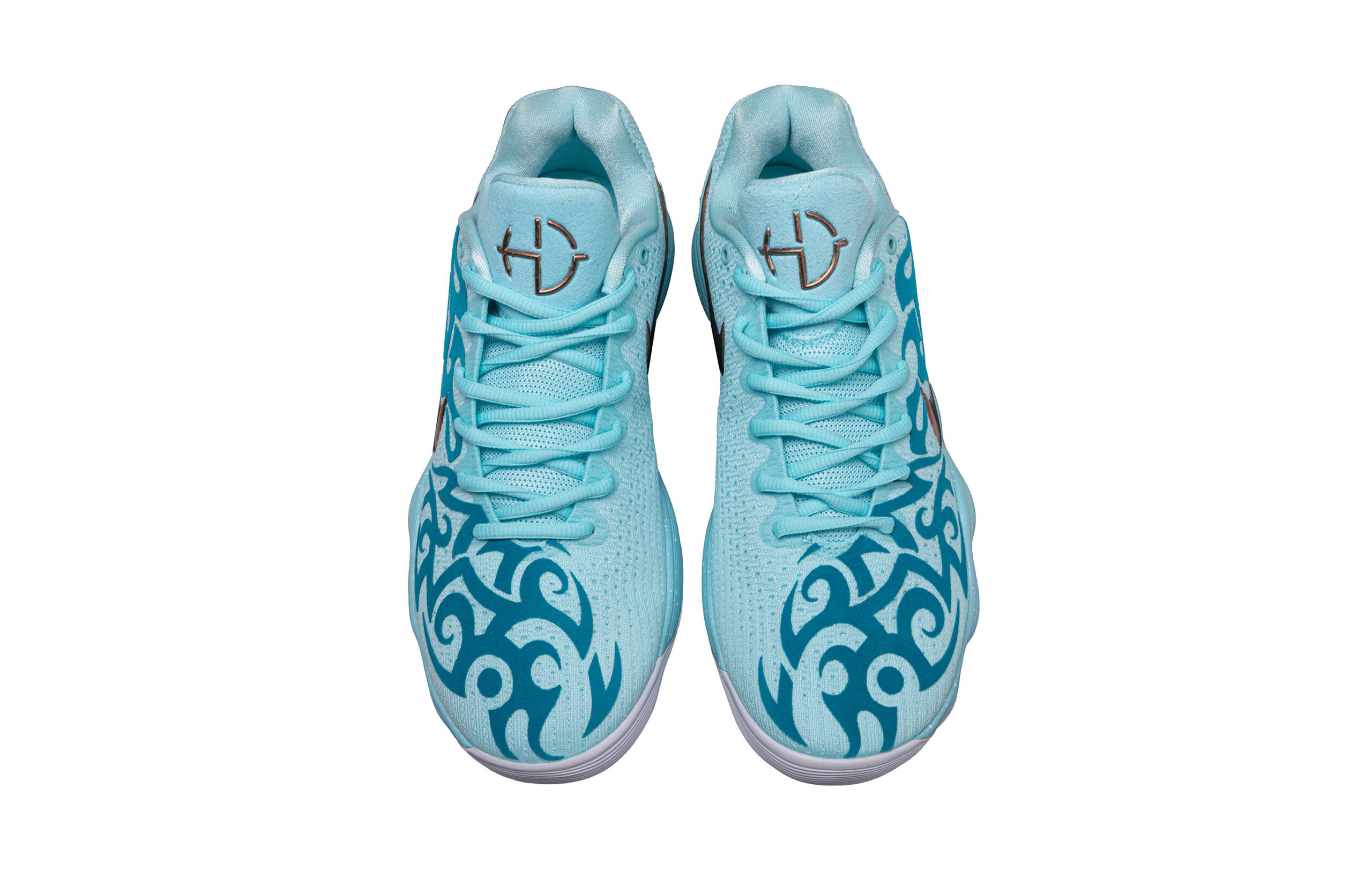 Nike Hyperdunk 2017 Seal Monster Flock Low top Basketball Shoes Men’s Blue White