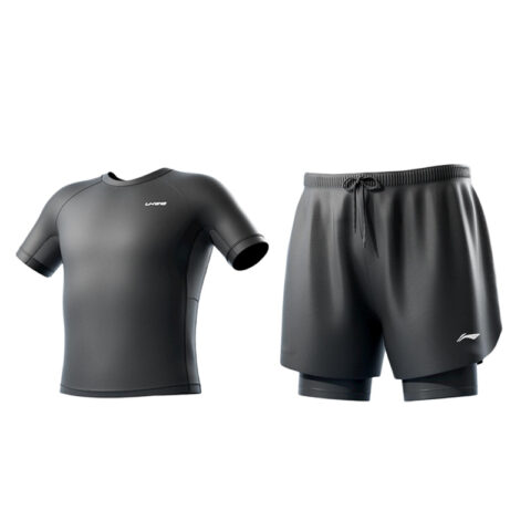 Li Ning Casual Sportswear Men's Crew Neck Thin