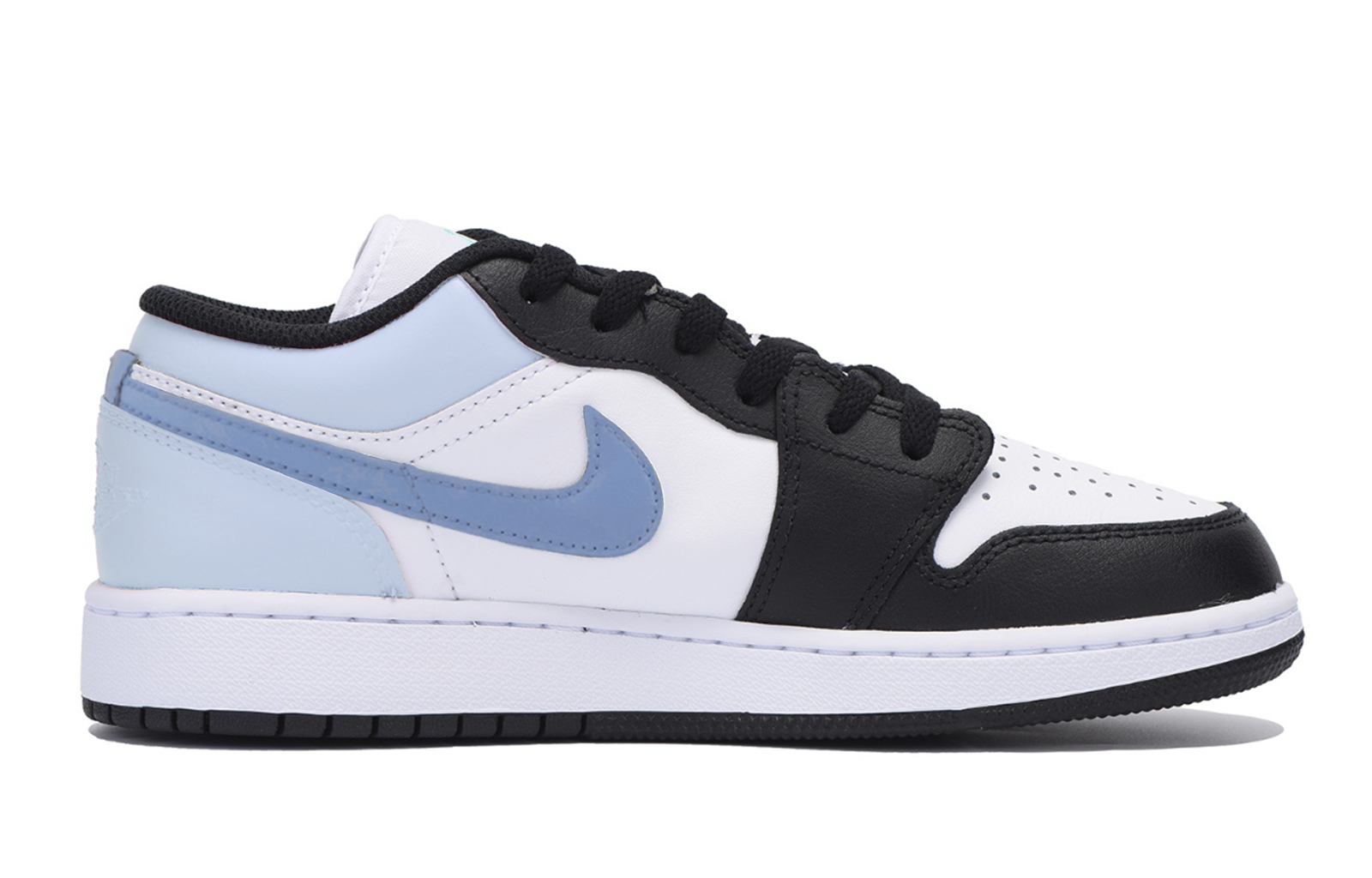 Jordan Air Jordan 1 Low top Vintage Basketball Shoes Men’s White Blue