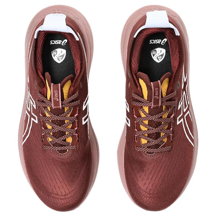 ASICS GEL NIMBUS 27 Breathable Support Lightweight FF BLAST™ PLUS OrthoLite™X 55 Running Shoes Women’s Dark Red