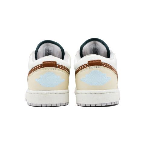 Jordan Air Jordan 1 Macaron Leather Abrasion Resistant Abrasion Resistant Low top Vintage Basketball Shoes Unisex