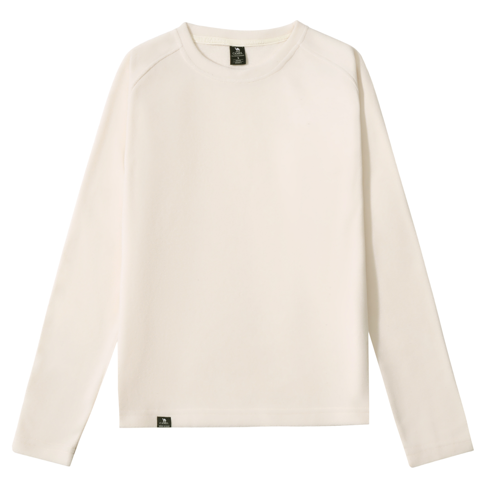 CAMEL Fleece Tops Women's Thickened Pullover
