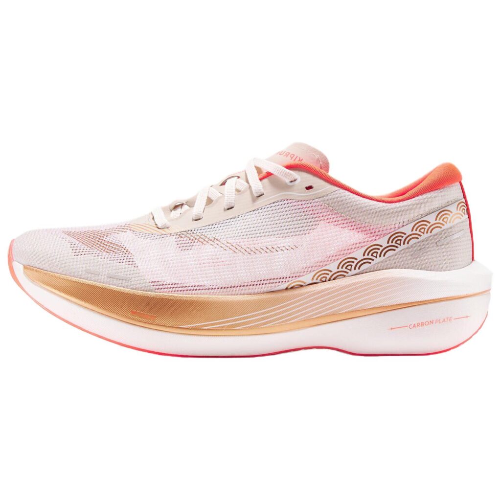 DECATHLON KD900X.2 Slip Resistant Abrasion Resistant Low top Marathon Running Shoes Women’s Red Gray