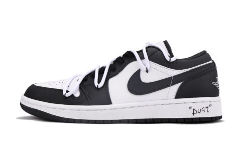 Jordan Air Jordan 1 Low top Vintage Basketball Shoes Men’s Black White