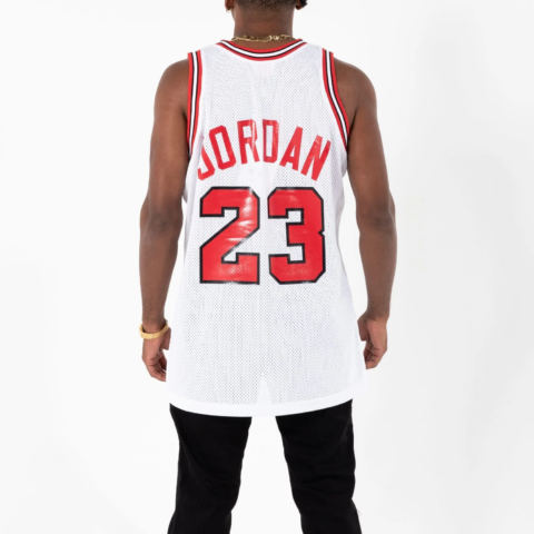 Mitchell Ness Basketball Jersey Men’s White