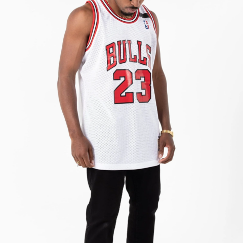 Mitchell Ness Basketball Jersey Men’s White