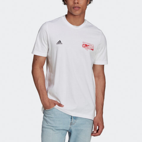Adidas Soccer Jerseys Men’s White Moderate Straight Fit