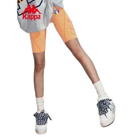 Kappa FW/AW22 Sports Shorts Women’s Neon Orange Yellow