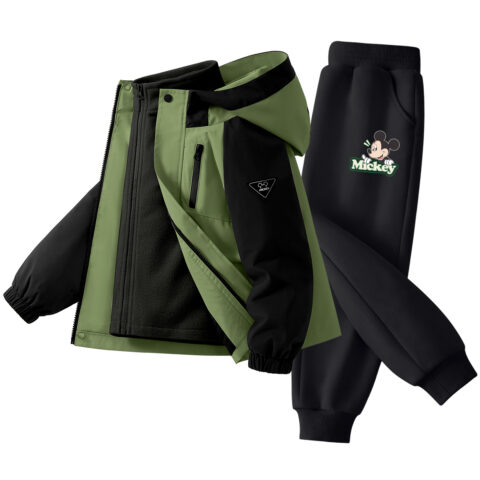 Disney Kids Casual Sportswear Hooded Moderate