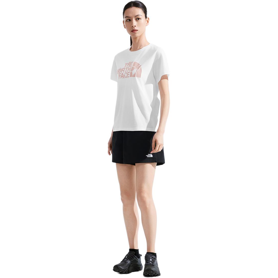 THE NORTH FACE Quick Dry T Shirts Women’s Snow Peak White