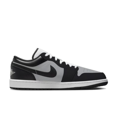 Jordan Air Jordan 1 Cushioning Slip Resistant Low top Vintage Basketball Shoes Men’s Black White