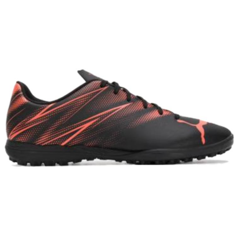 PUMA Attacanto TT Turf Wear resistant And Lightweight Soccer Shoes Men’s Black