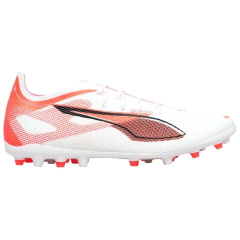 PUMA Ultra 5 Pro MG Multi Ground Cushioning Soccer Shoes Unisex White Orange