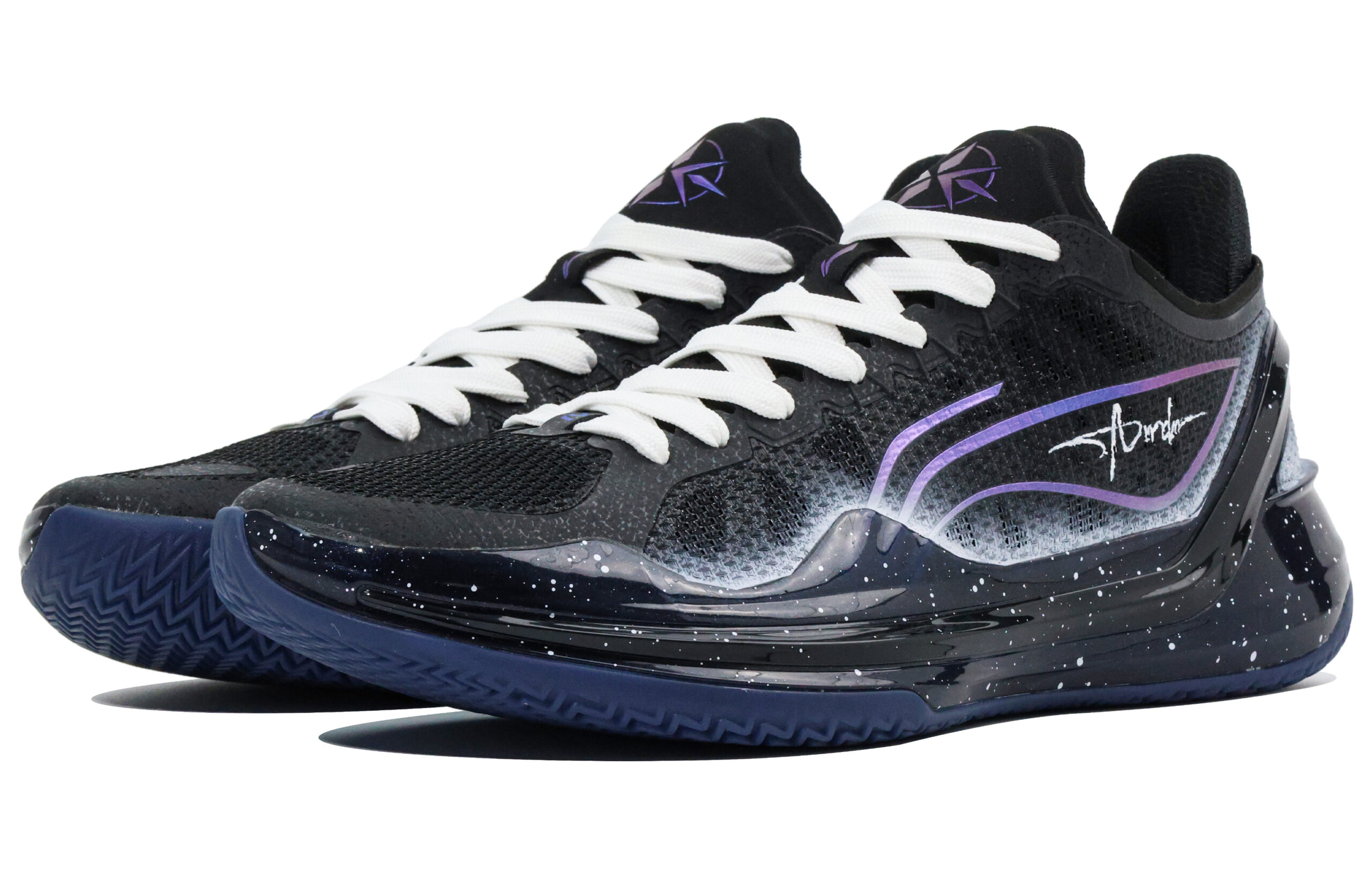 Li Ning Blade 4 V2 Cushioning Abrasion Resistant Breathable Low top Basketball Shoes Unisex Black