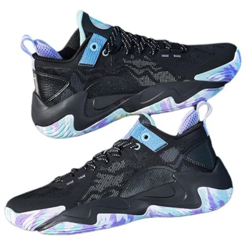QIAODAN Abrasion Resistant Breathable Support Abrasion Resistant Breathable Support Low top Basketball Shoes Men’s