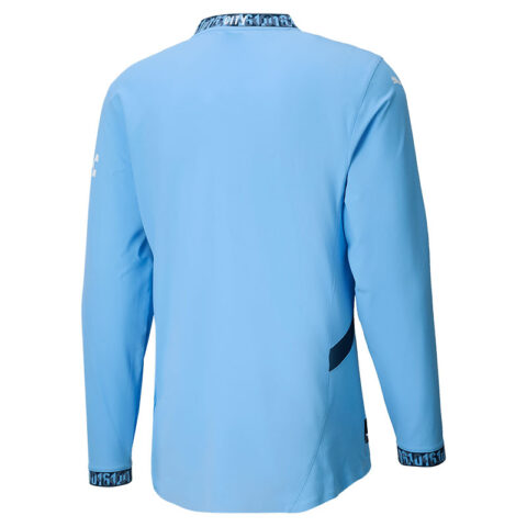 PUMA Manchester City Authentic Soccer Jersey Unisex Blue