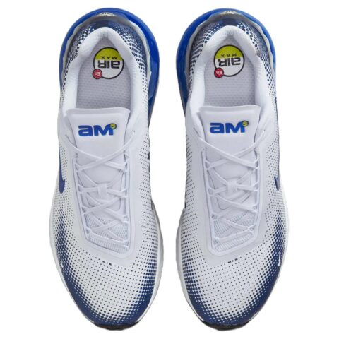 Nike Air Max Phoeni Abrasion Resistant Low top Casual Running Shoes Men’s White Blue