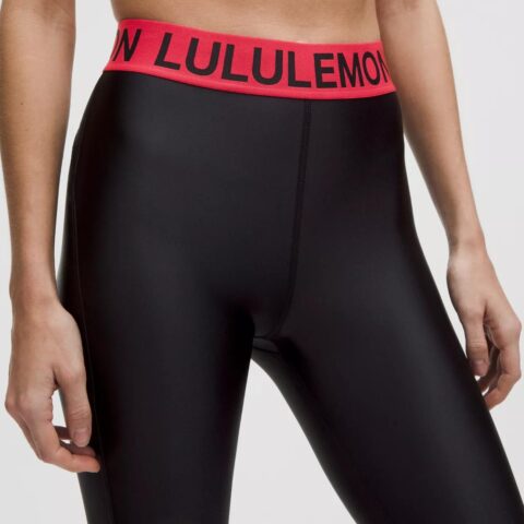 Lululemon Yoga Pants 25.5′ Women’s Black Red