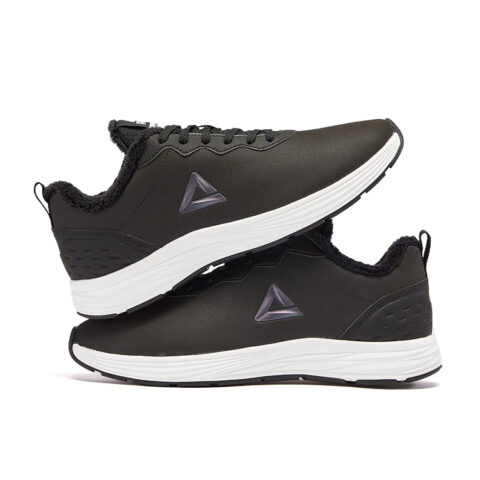 PEAK Long Staple Cotton Shoes, Thermal Fleece Lined, Waterproof Slip Resistant Abrasion Resistant Cushioning Low top