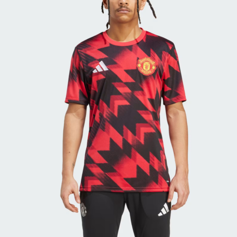 Adidas Free Shipping With AdiClub Manchester United 25/26 Pre Match Jersey