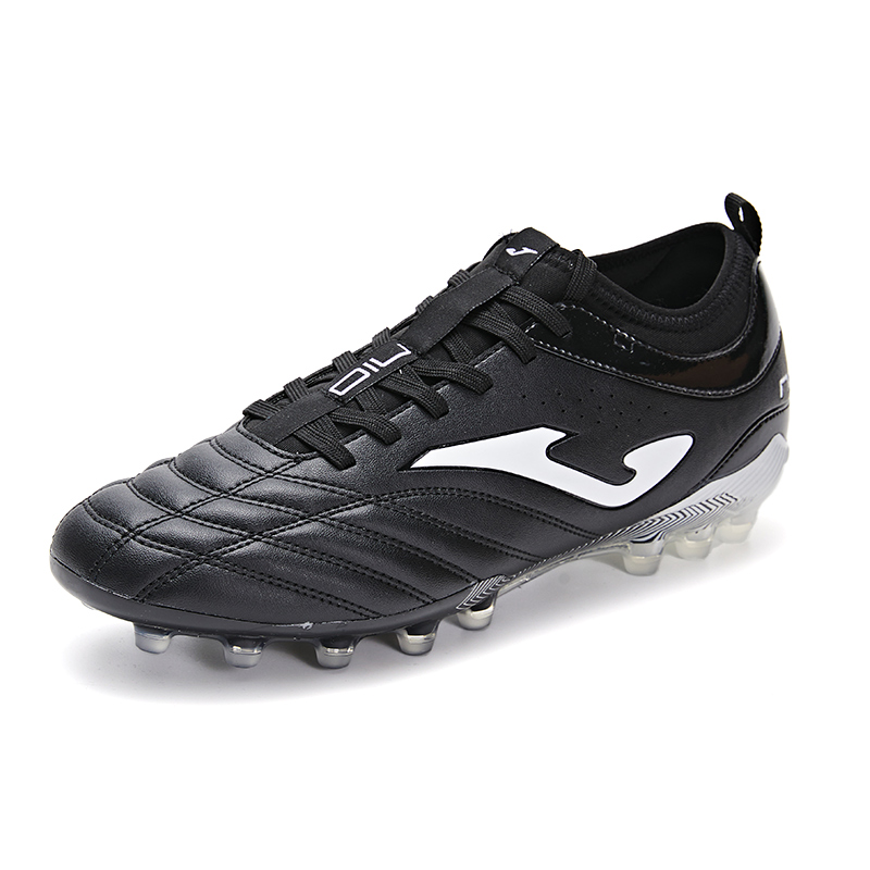 Joma MG Multi Ground Artificial Turf Synthetic Leather Soccer Shoes Men’s Black