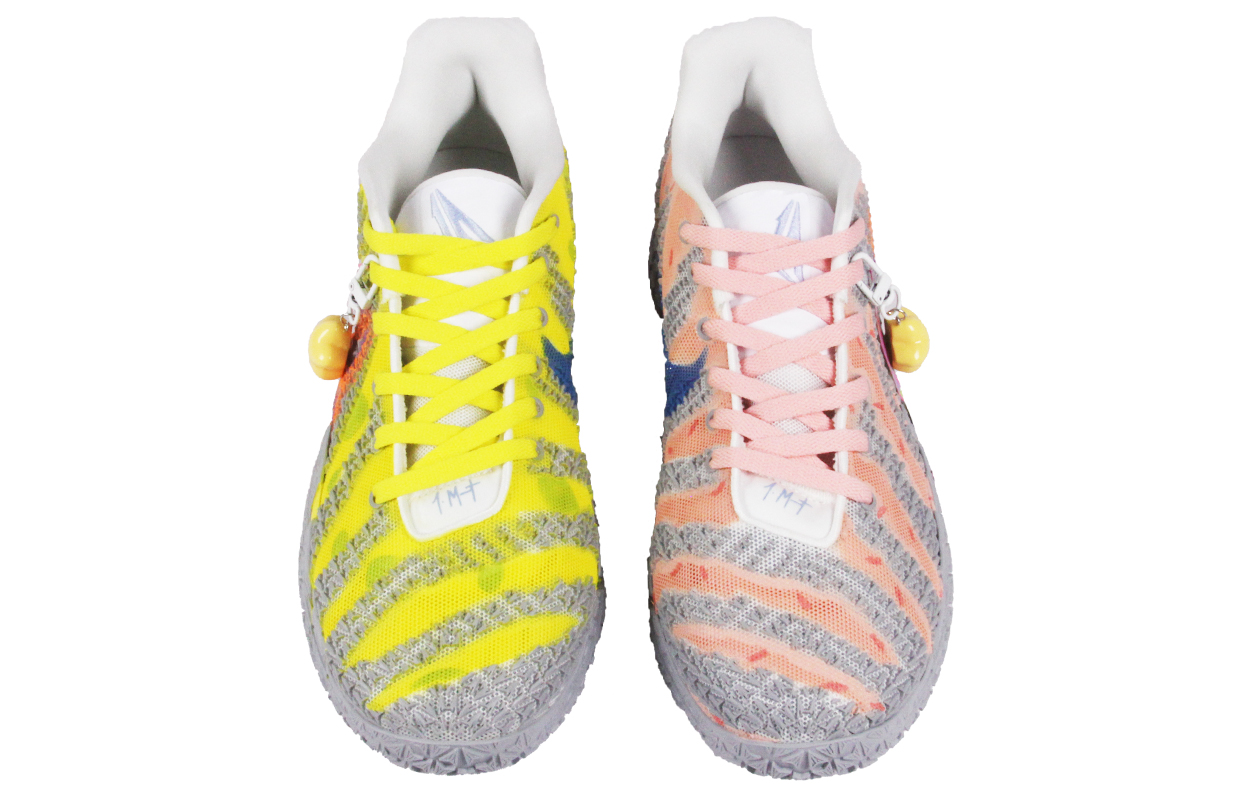 Nike Ja Morant 3 Yellow Pink Bubbles Party Low top Basketball Shoes Unisex Yellow Pink