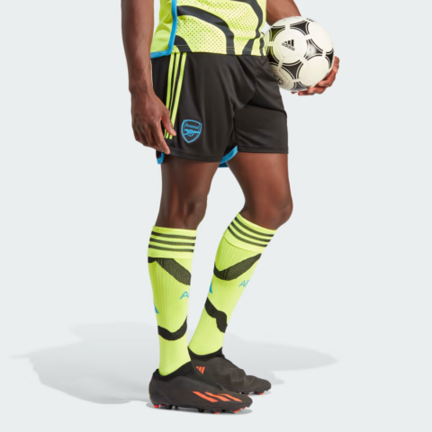 Adidas Arsenal Soccer Bottoms Men’s Black Moderate Straight Fit Pants