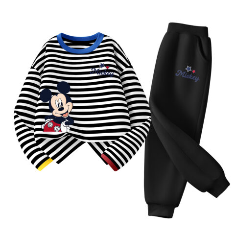 Disney Kids Casual Sportswear Crew Neck Moderate