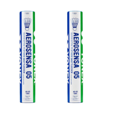 YONEX AS 05EX Duck Feather Shuttlecock 12 Pack Duck Feather Shuttlecocks
