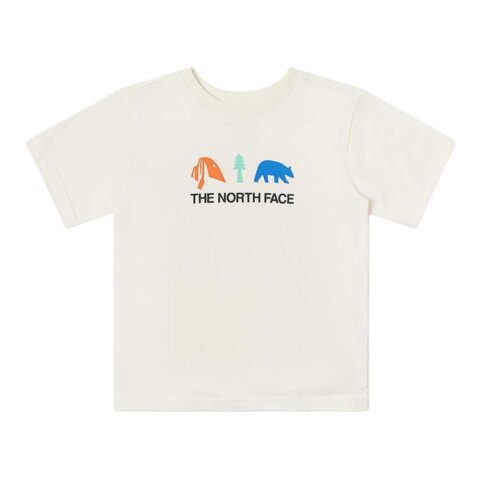 THE NORTH FACE Casual Sportswear SS25 Dune White/Moon Shadow Gray Children Aged 3 7 Years Old