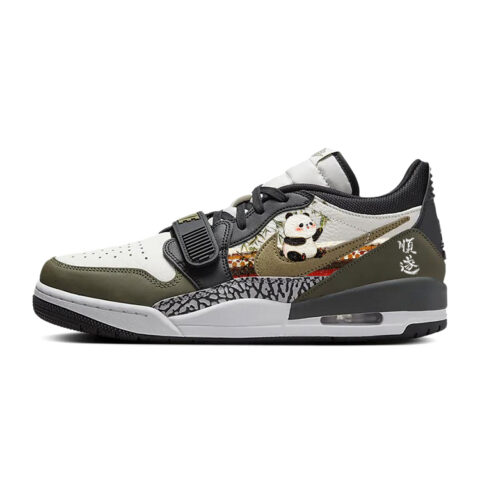 Jordan Legacy 312 Vintage Basketball Shoes Men’s Low Top Green/White