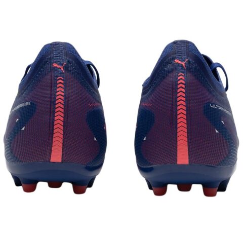 PUMA Ultra 5 Match MG Multi Ground Artificial Turf Breathable Soccer Shoes Men’s Fuchsia