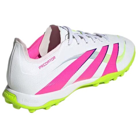 Adidas Predator League Turf Cloud White Lucid Pink Lucid Lemon